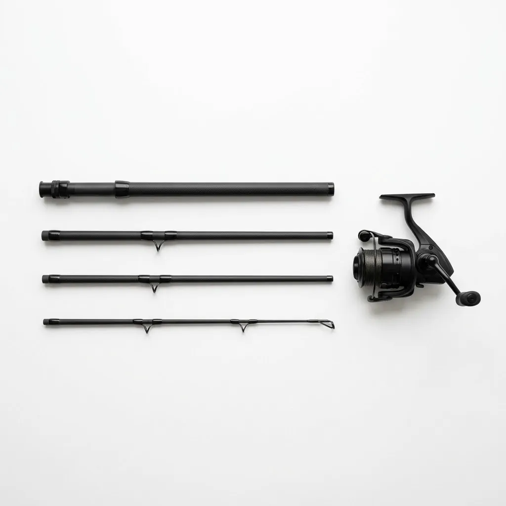 1.8 m / 4-piece. Packed 52 cm. L–ML.